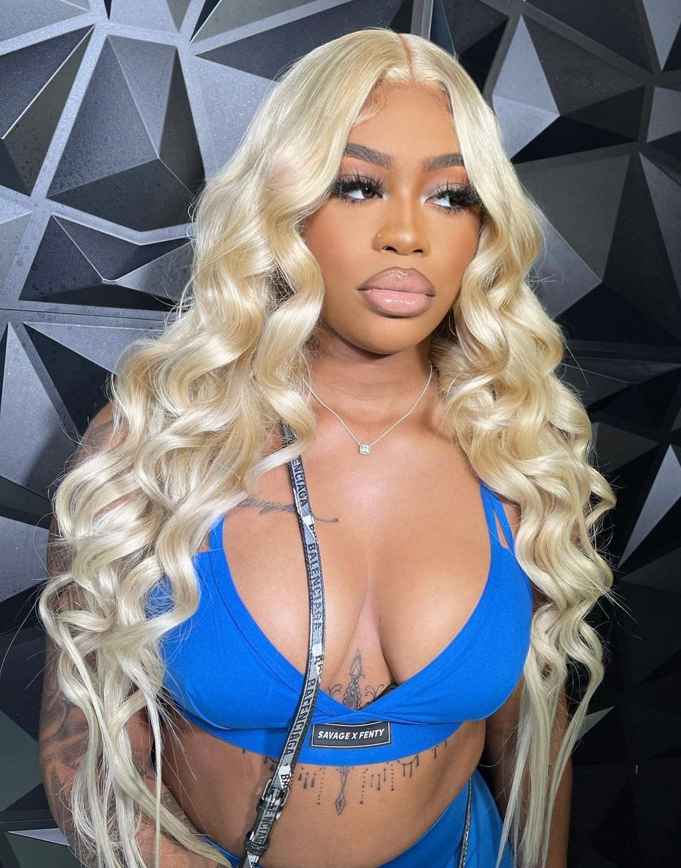 613 Blonde HD Transparent Lace Front Wig - 180% Density Body Wave Raw Virgin Human Hair