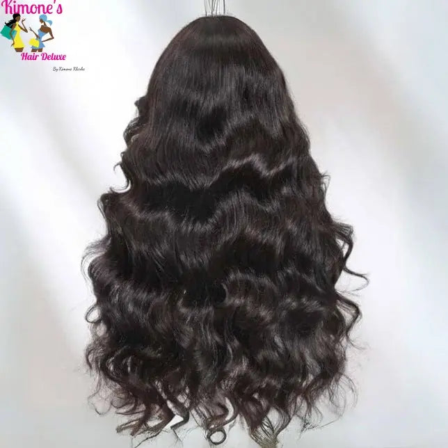 UNice 7x5 & 13x4 Lace Loose Wave Wispy Bangs Wig 100% Human Hair Glueless Wigs Dropshipman