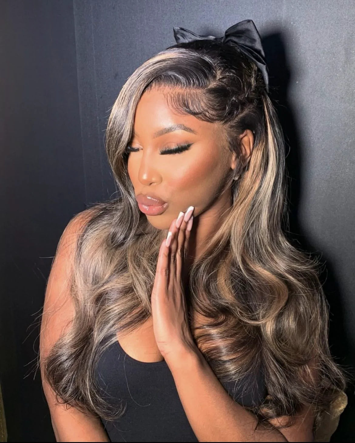 1B/27 Highlight Blonde Lace Front Wig | 13x6 & 13x4 HD Lace | 180%-200% Density | Brazilian Human Hair | Kimone's Hair Deluxe Kimone's Hair Deluxe