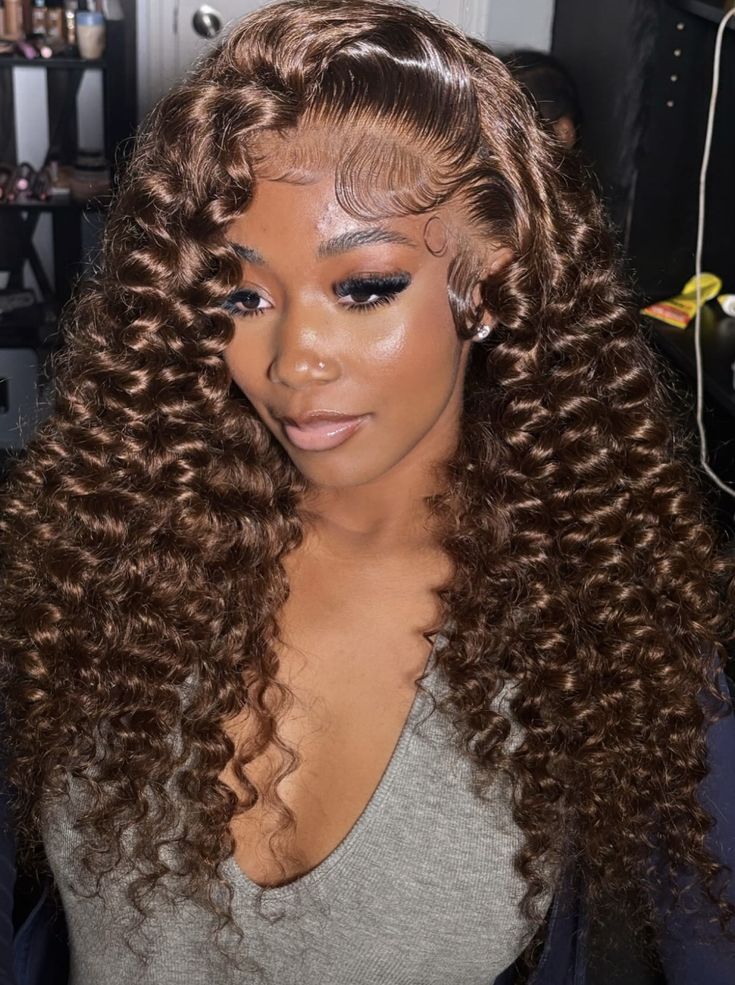 Effortless Waves Brown Loose Wave HD Lace Front Wig