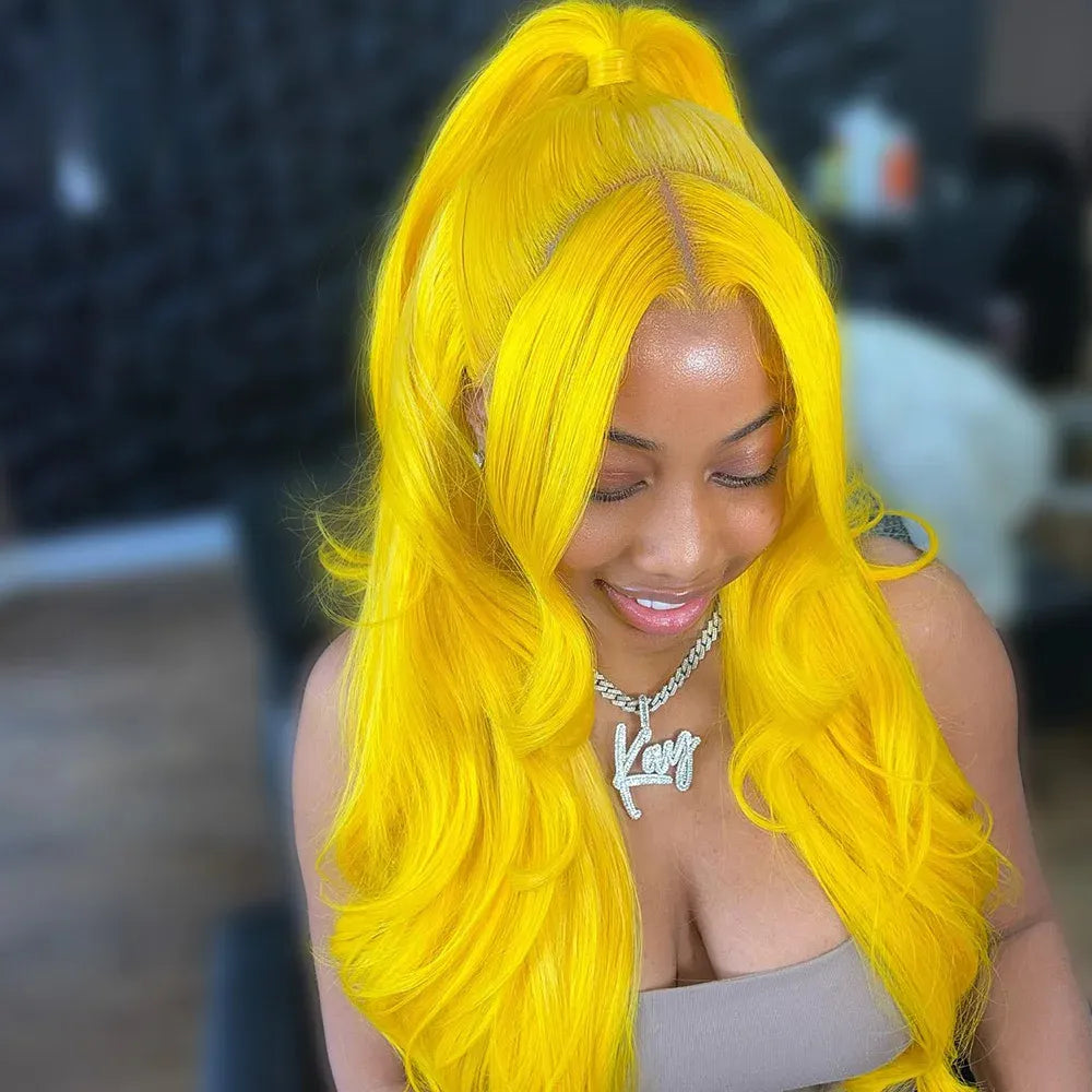 613 Blonde Straight Lace Front Wig | 13x6 HD Lace | 180% & 220% Density | 16–40 Inch | Kimone's Hair Deluxe