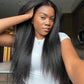 4C Edges Kinky Straight Wig | 13x4 UHD Lace | 220% Density | 100% Virgin Hair | Pre-Cut Lace | Kimone's Hair Deluxe Dropshipman