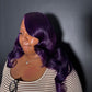 Purple Body Wave & Straight Wig | 13x6 HD Lace Front | Virgin Human Hair | Pre-Plucked | Kimone's Hair Deluxe Kimone's Hair Deluxe