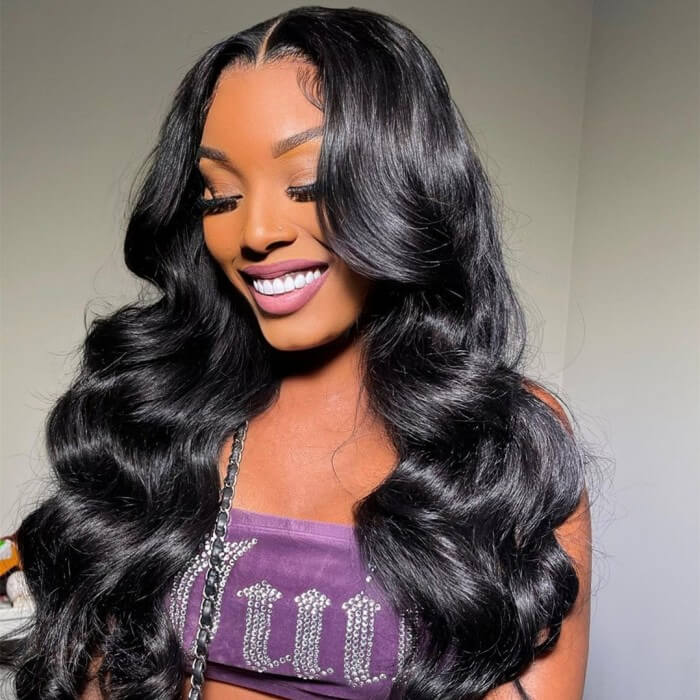 10A Transparent HD Lace Front Body Wave 13x4 Lace Frontal 180%