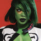 13X4 Emerald Green Straight 180% Transparent Lace Wig 10A 10