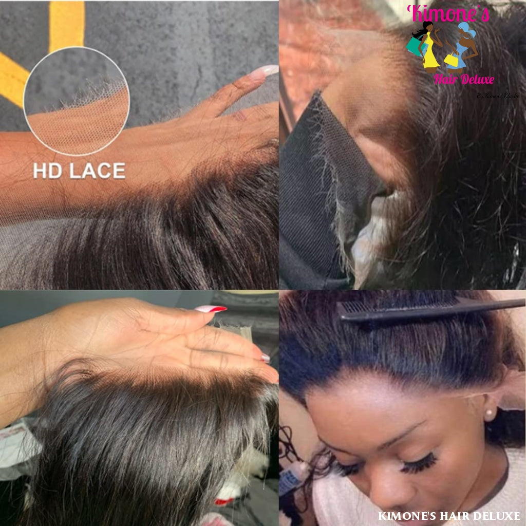 13X4 Hd Transparent Lace 180% Short Bob Wig Ocean Wave Human Hair Raw Virgin 200168148