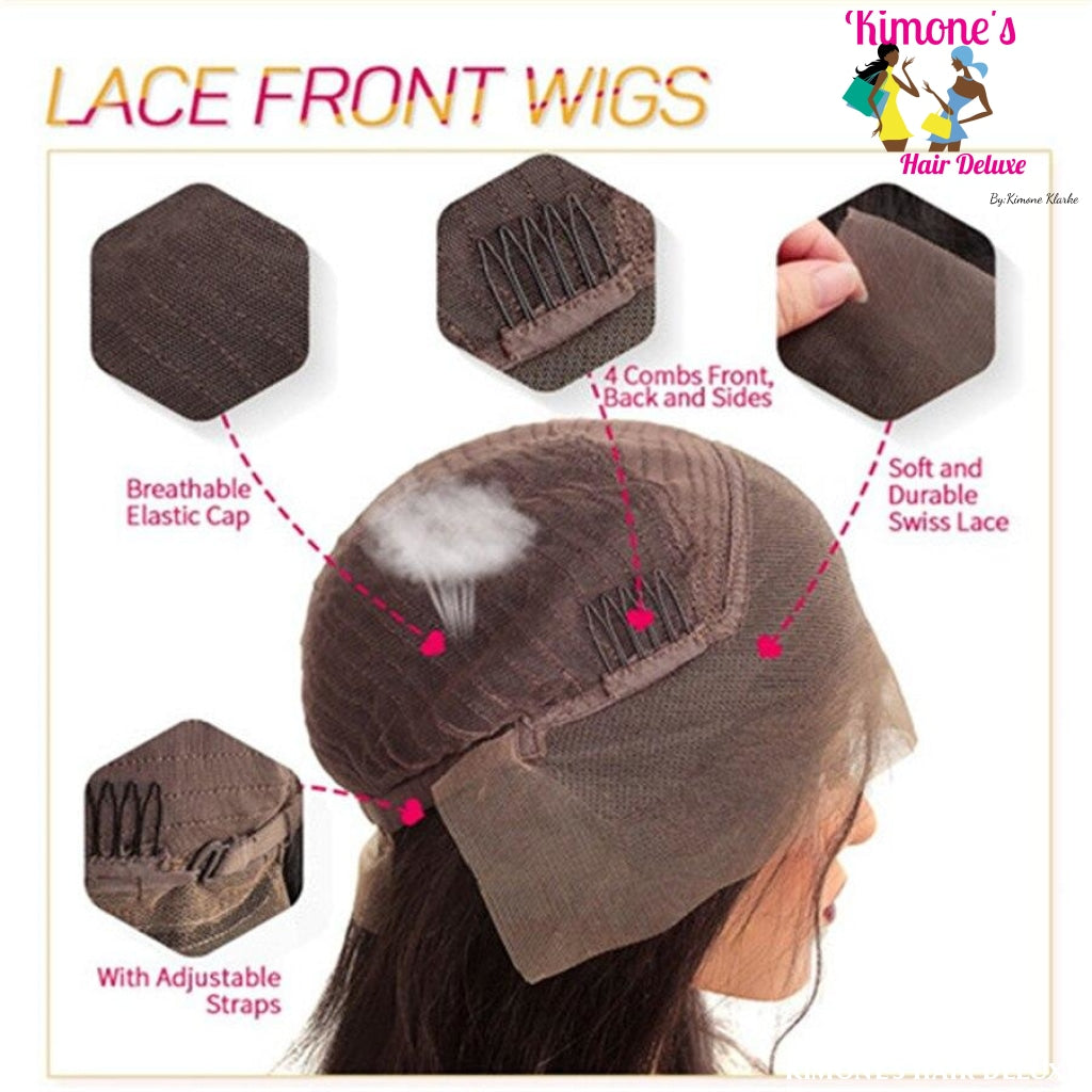 13X4/4X4 Lace Front Human Hair Wig Straight Bob 150% Brazilian Remy Bleached Knots 8-16 200168148