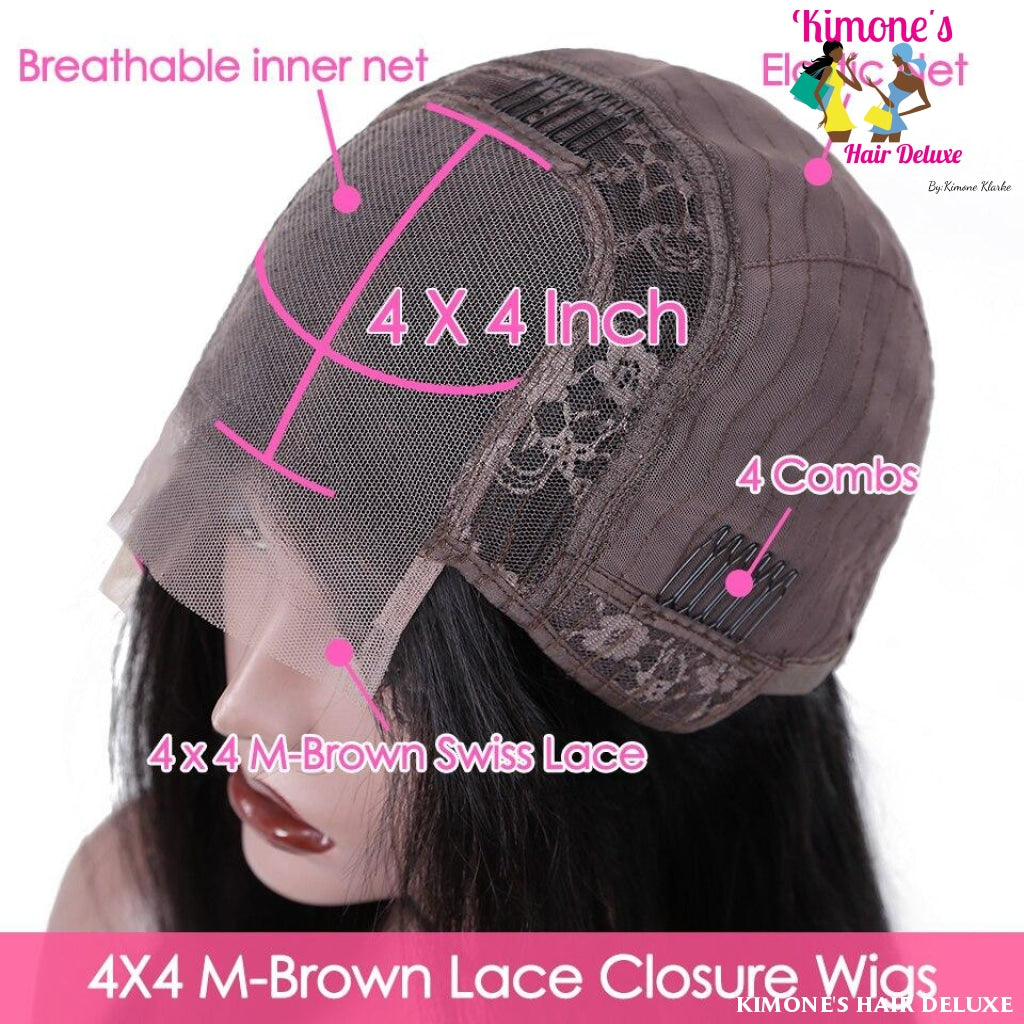 13X4/4X4 Lace Front Human Hair Wig Straight Bob 150% Brazilian Remy Bleached Knots 8-16 200168148