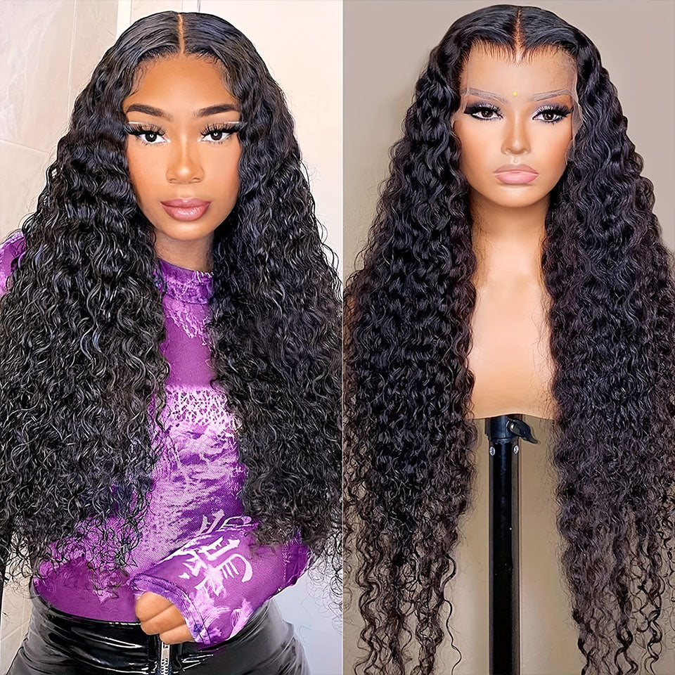 Deep Wave Lace Front Wig | 13x6 HD Undetectable  Lace | 250% Density | 16–40 Inch | Kimone's Hair Deluxe