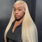 613 Blonde Straight HD Lace Front Wig | 13x4 & 13x6 Lace | 200% Density | Human Hair | Kimone's Hair Deluxe