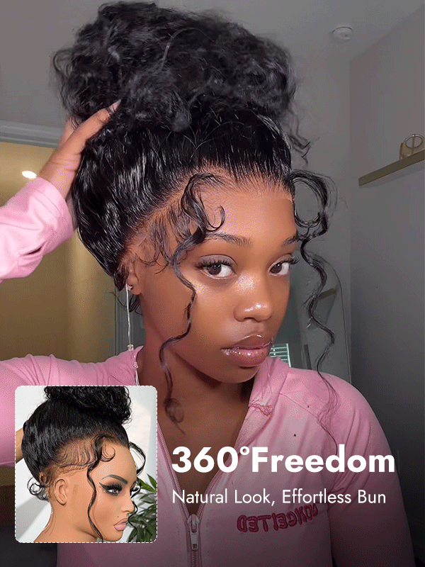 Defined Curls 360 Full Lace Wig | Glueless, Invisible Strap | 13x4, 13x6, 4x4 & 5x5 | Brazilian Remy Human Hair | Kimone's Hair Deluxe Dropshipman