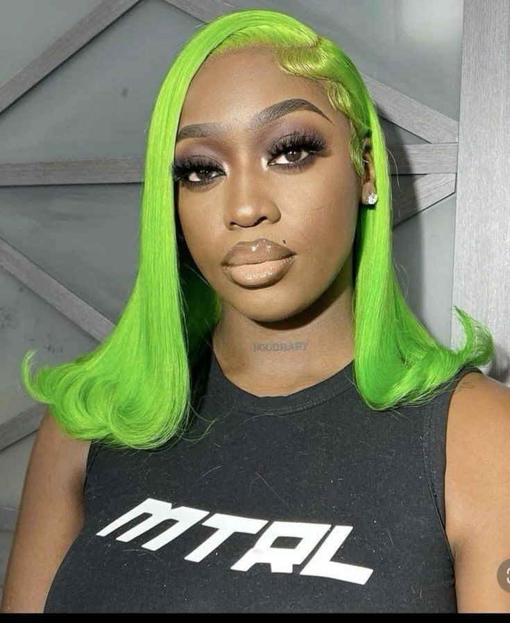 Colored Bob Wig | 13x6 HD Lace Front | Virgin Human Hair | Straight | Kimone's Hair Deluxe Kimone's Hair Deluxe
