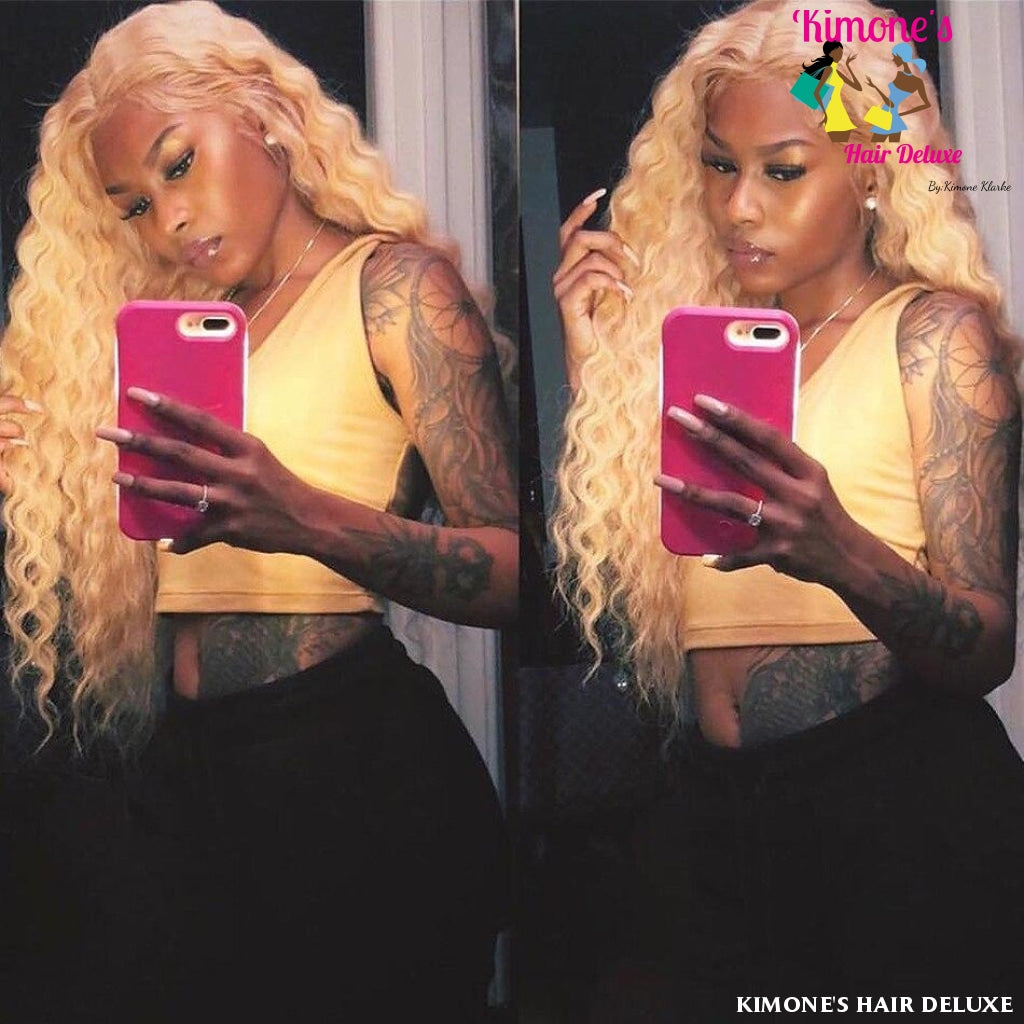 613 Frontal Wig Curly 13X4 T Lace Lace Front Human Hair Wigs Transparent Preplucked Remy 180%