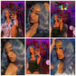 613 Transparent Lace Front Wig(Bodywave)12-24Inches 180% 13X4 200168148
