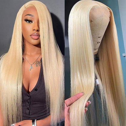 613 Blonde Straight HD Lace Front Wig | 13x4 & 13x6 Lace | 200% Density | Human Hair | Kimone's Hair Deluxe