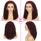 Bold Color Burmese Curly Wig | 99J | 13x6 HD Lace Front | 200% Density | 100% Virgin Human Hair | Kimone's Hair Deluxe Kimone's Hair Deluxe