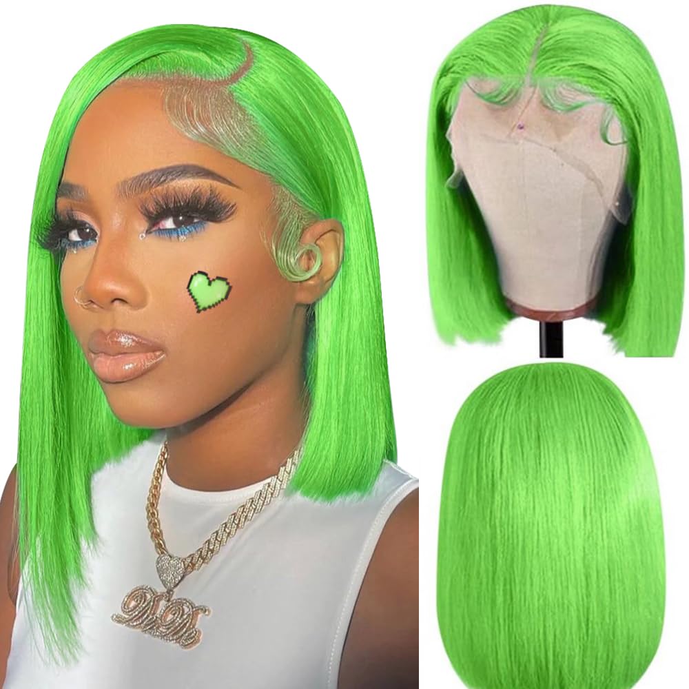Colored Bob Wig | 13x6 HD Lace Front | Virgin Human Hair | Straight | Kimone's Hair Deluxe Kimone's Hair Deluxe