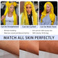 Bold Color | Yellow Deep Wave Wig | 13x6 HD Lace Front | 180% Density | 100% Human Hair | 20"-34"