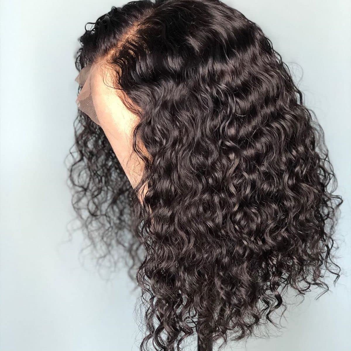 13x4 HD Water wave Bob Wig With Pre Plucked Hairline 150%  8-14in