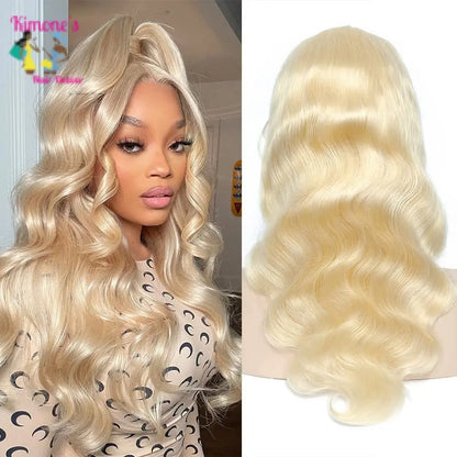 Effortless Waves 613 Blonde Body Wave Wig | 13x4 Transparent Lace | Vacation Hair Vibes Kimone's Hair Deluxe