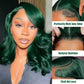 Emerald Green Body Wave & Straight Wig | 13x6 HD Lace Front | Virgin Human Hair | Pre-Plucked | Kimone's Hair Deluxe Kimone's Hair Deluxe