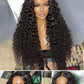 12A Mongolian 13x4 Transparent Lace Wigs Virgin  Lace Front Wigs 180% 12-30