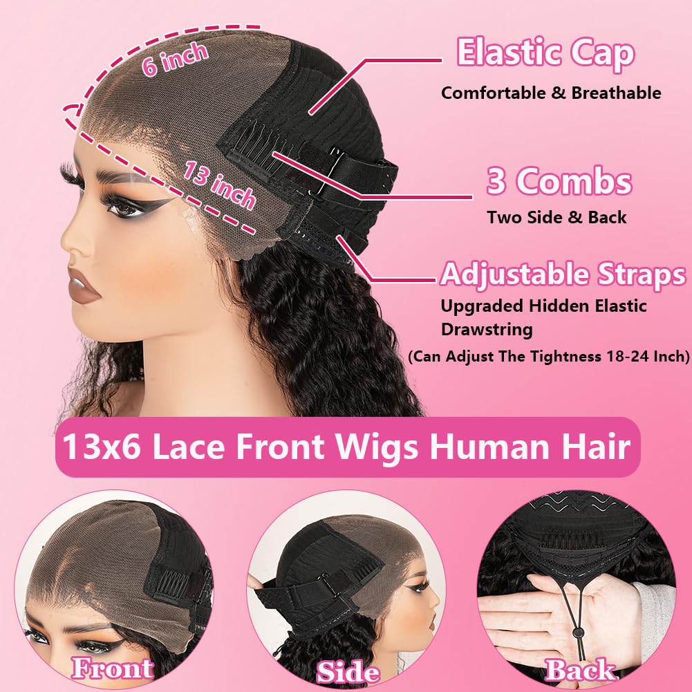 Defined Curls F1B/30 Highlight Ombre Burmese Curly Glueless Wig | 13x6 Lace Front