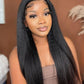 Defined Curls Kinky Straight 13x6 HD Lace Glueless Wig | Natural Color | 180% Density | 16"-30" Dropshipman