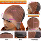 Bold Color Body Wave 13x6 HD Lace Glueless Wig | Orange Ginger | 180% Density | 18"-34" Kimone's Hair Deluxe