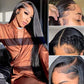 13x4 10A Peruvian Straight Transparent lace front 180% Human Hair wig 8-28in