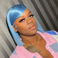 Colored Bob Wig | 13x6 HD Lace Front | Virgin Human Hair | Straight | Kimone's Hair Deluxe Kimone's Hair Deluxe