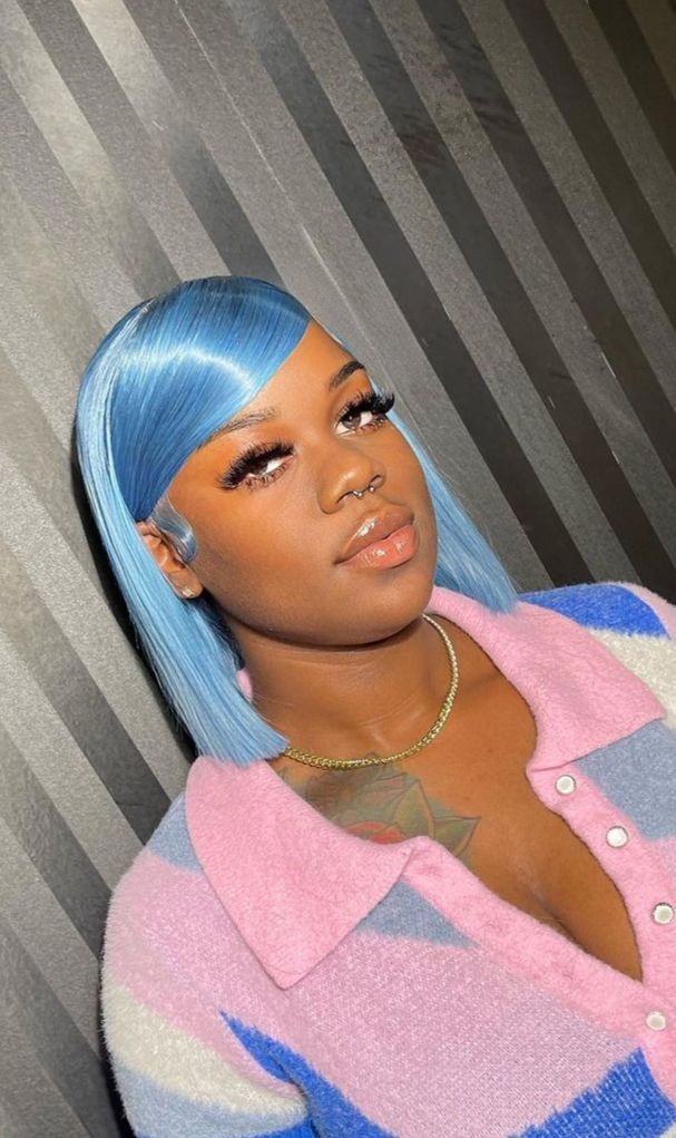Colored Bob Wig | 13x6 HD Lace Front | Virgin Human Hair | Straight | Kimone's Hair Deluxe Kimone's Hair Deluxe