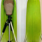 Neon Green Body Wave & Straight Wig | 13x6 HD Lace Front | Virgin Human Hair | Pre-Plucked | Kimone's Hair Deluxe Kimone's Hair Deluxe