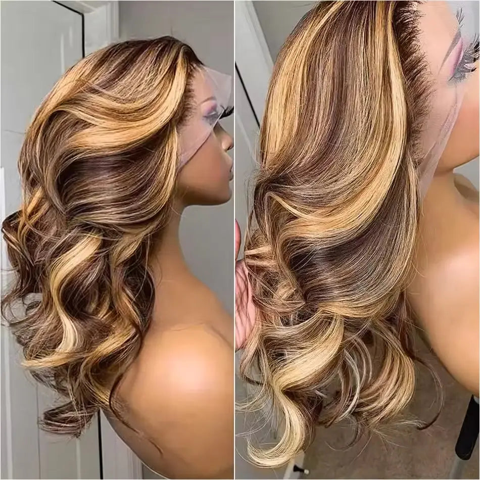 Honey Blonde Bob Wig | Chic Bob Era, 4/27 Highlight | Undetectable HD Lace, Everyday Wear, Glueless | Kimone's Hair Deluxe Kimone's Hair Deluxe