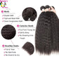 Kinky Yaki Straight Hair Bundle | Sleek & Silky Virgin Hair Kimone's Hair Deluxe