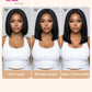 Kinky Straight Bob Wig | Clean Girl Aesthetic | Glueless | 7x5, 13x4, 13x6 HD Lace & 4x4 | Kimone's Hair Deluxe 