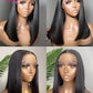 13x4 Lace Front Human Hair Wig Transparent Lace Frontal Wigs For Black Women Short Bob Wig Multiple Remy Straight Natural Wig Dropshipman