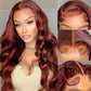 Reddish Brown Body Wave Wig | 13x6 & 13x4 HD Lace Front | 4x4 & 5x5 Closure | 180%-200% Density | Kimone's Hair Deluxe