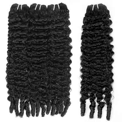 Burmese Curly Human Hair Bundles | 20A Raw Unprocessed Virgin Hair | 3-4 Bundle Deal | Kimone's Hair Deluxe