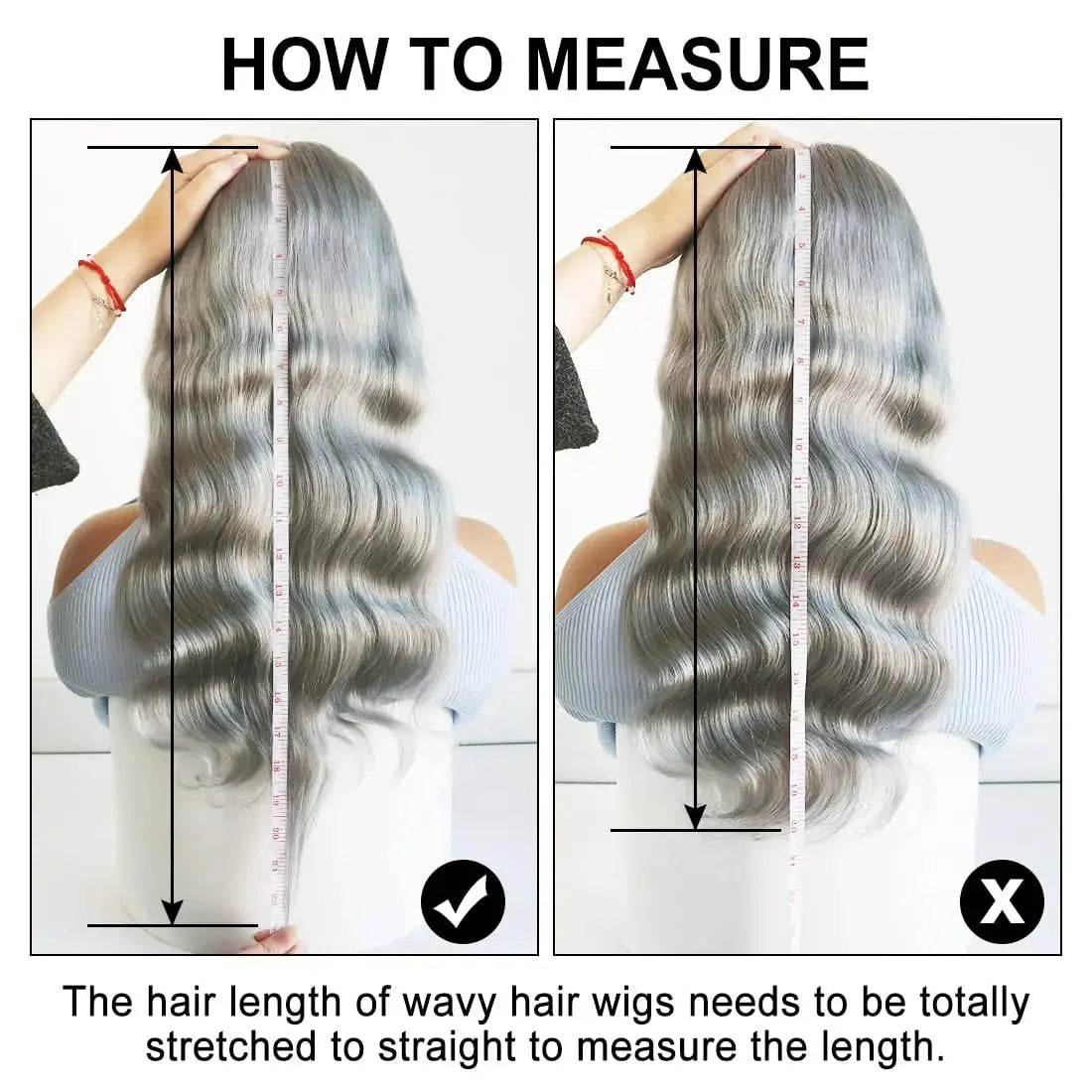 Silver Gray Straight Wig | 13x6 HD Transparent Lace | 200%-220% Density | Brazilian Remy Kimone's Hair Deluxe