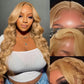 #27 Honey Blonde Body Wave Wig | 13x6 HD Lace Front | 180%-210% Density | Brazilian Human Hair | Kimone's Hair Deluxe