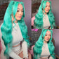 Colored Lace Front Wig | 13x6 Transparent Lace | Pink Grey Green | 200% & 220% Density | 18–44 Inches
