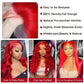 99J Red Deep Wave Wig | 13x4 & 13x6 HD Lace Front | Brazilian Human Hair | 180%-200% Density | Kimone's Hair Deluxe
