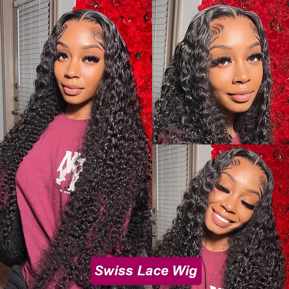 Deep Wave Wig | 13x6 HD Lace Front | 100% Virgin Human Hair | 180% Density | Kimone's Hair Deluxe Dropshipman