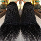 250 Density Brazilian Deep Wave Curly HD Lace Wig | Glueless 13x6 & 13x4 Lace Front | Pre-Plucked Human Hair Wig
