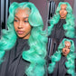 Colored Lace Front Wig | 13x6 Transparent Lace | Pink Grey Green | 200% & 220% Density | 18–44 Inches