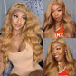 #27 Honey Blonde Body Wave Wig | 13x6 HD Lace Front | 180%-210% Density | Brazilian Human Hair | Kimone's Hair Deluxe