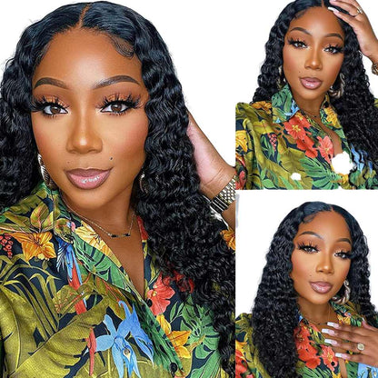 12A Mongolian 13x4 Transparent Lace Wigs Virgin  Lace Front Wigs 180% 12-30