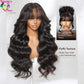 UNice 7x5 & 13x4 Lace Loose Wave Wispy Bangs Wig 100% Human Hair Glueless Wigs Dropshipman