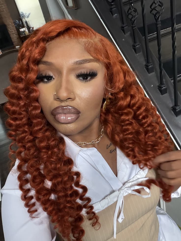 Effortless Waves Ginger Loose Wave HD Lace Front Wig